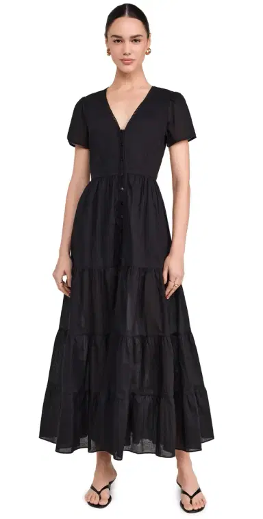 Playa Lucila Button Maxi Dress | Thumbnail 1 Playa Lucila Button Maxi Dress | Thumbnail 1