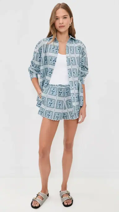 Playa Lucila Shorts Mint | Thumbnail 5 Playa Lucila Shorts Mint | Thumbnail 5