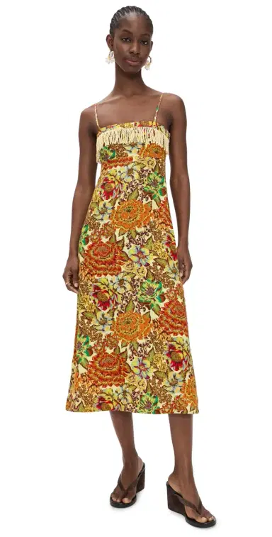 ALÉMAIS Lana Linen Day Dress Multi | Thumbnail 1 ALÉMAIS Lana Linen Day Dress Multi | Thumbnail 1