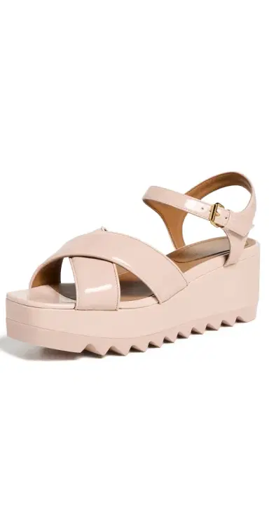 Stella McCartney Elyse Criss Cross Sandals | Thumbnail 1 Stella McCartney Elyse Criss Cross Sandals | Thumbnail 1