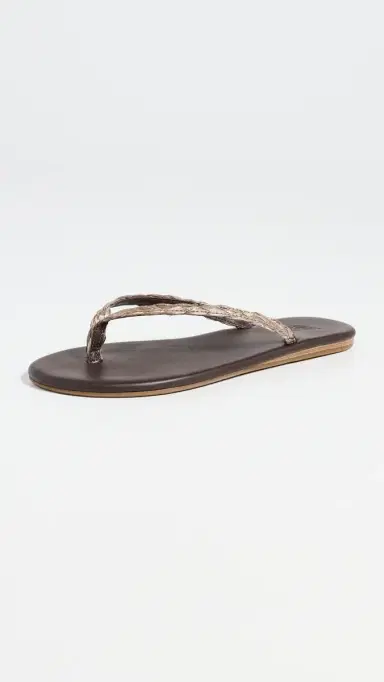 Ancient Greek Sandals Saionara Raffia Flip Flops Brown 40 | Thumbnail 5 Ancient Greek Sandals Saionara Raffia Flip Flops Brown 40 | Thumbnail 5