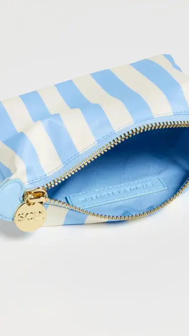 Stoney Clover Lane Stripe Pouchette Periwinkle Stripe One Size | Thumbnail 6 Stoney Clover Lane Stripe Pouchette Periwinkle Stripe One Size | Thumbnail 6