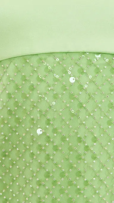 Retrofête Monyca Sequin Dress Pistachio | Thumbnail 6 Retrofête Monyca Sequin Dress Pistachio | Thumbnail 6