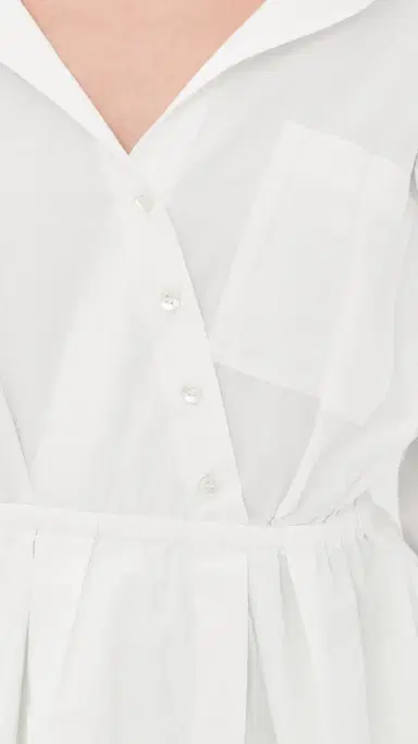 Rosie Assoulin Falling Off the houlder Top White | Thumbnail 6 Rosie Assoulin Falling Off the houlder Top White | Thumbnail 6