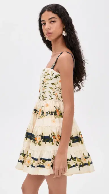 Agua by Agua Bendita Lima Mini Valle Dress ulticolor | Thumbnail 4 Agua by Agua Bendita Lima Mini Valle Dress ulticolor | Thumbnail 4