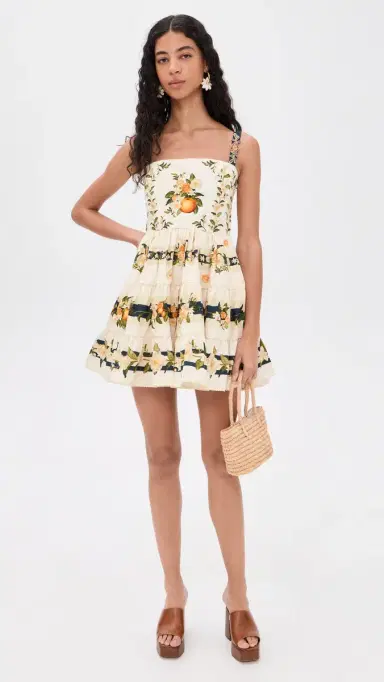 Agua by Agua Bendita Lima Mini Valle Dress ulticolor | Thumbnail 5 Agua by Agua Bendita Lima Mini Valle Dress ulticolor | Thumbnail 5