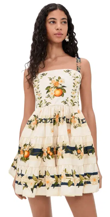 Agua by Agua Bendita Lima Mini Valle Dress ulticolor | Thumbnail 1 Agua by Agua Bendita Lima Mini Valle Dress ulticolor | Thumbnail 1