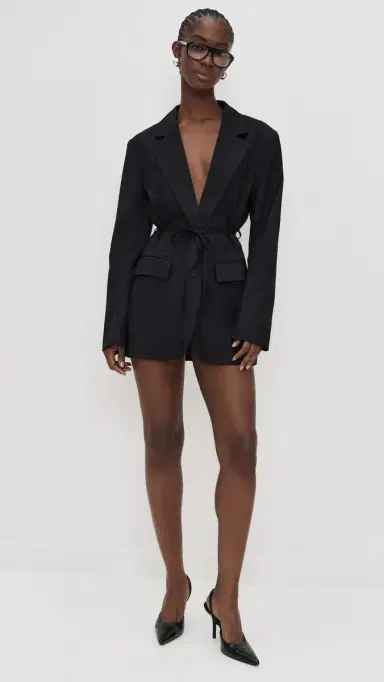 Lioness Olympia Blazer Dress Noir | Thumbnail 2 Lioness Olympia Blazer Dress Noir | Thumbnail 2