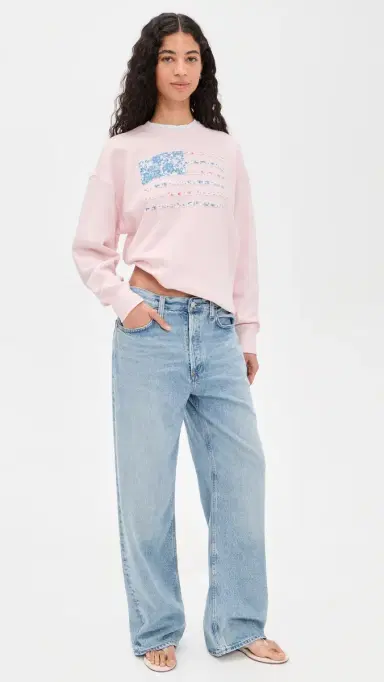 LoveShackFancy Palo Pullover Wistful Pink XS/S | Thumbnail 5 LoveShackFancy Palo Pullover Wistful Pink XS/S | Thumbnail 5