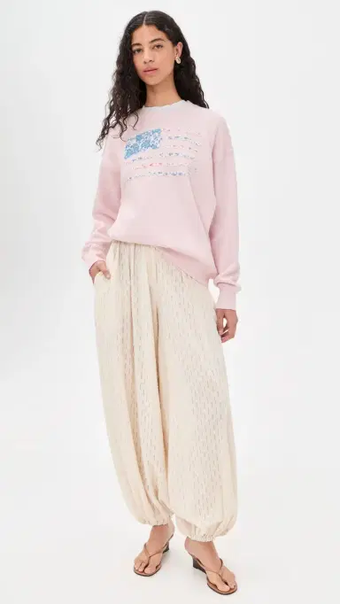LoveShackFancy Palo Pullover Wistful Pink XS/S | Thumbnail 6 LoveShackFancy Palo Pullover Wistful Pink XS/S | Thumbnail 6