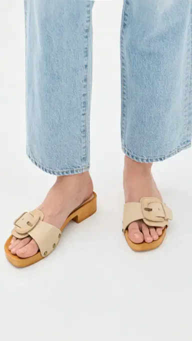 INTENTIONALLY BLANK Mar Suede Clogs Taupe 39 | Thumbnail 3 INTENTIONALLY BLANK Mar Suede Clogs Taupe 39 | Thumbnail 3