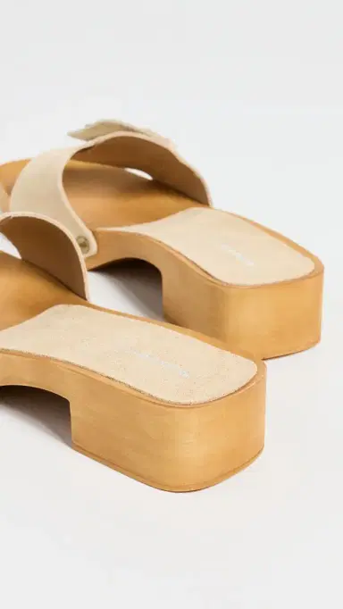 INTENTIONALLY BLANK Mar Suede Clogs Taupe 39 | Thumbnail 4 INTENTIONALLY BLANK Mar Suede Clogs Taupe 39 | Thumbnail 4