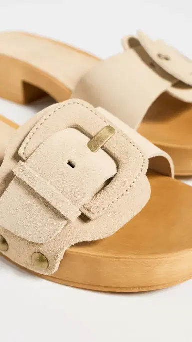 INTENTIONALLY BLANK Mar Suede Clogs Taupe 39 | Thumbnail 6 INTENTIONALLY BLANK Mar Suede Clogs Taupe 39 | Thumbnail 6