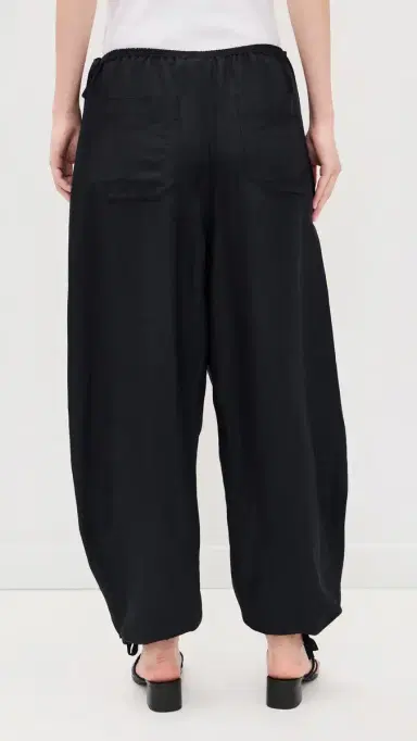 Polo Ralph Lauren Tie Front Wrap Pants Polo Black | Thumbnail 3 Polo Ralph Lauren Tie Front Wrap Pants Polo Black | Thumbnail 3