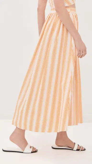 Rosie Assoulin Easy Does It Skirt Creamsicle | Thumbnail 4 Rosie Assoulin Easy Does It Skirt Creamsicle | Thumbnail 4