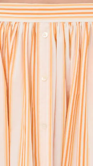 Rosie Assoulin Easy Does It Skirt Creamsicle | Thumbnail 6 Rosie Assoulin Easy Does It Skirt Creamsicle | Thumbnail 6
