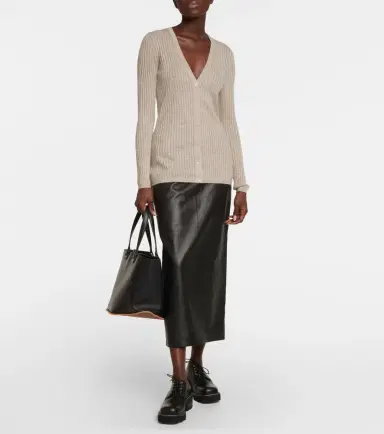Gabriela Hearst Emma pointelle cashmere and silk cardigan | Thumbnail 2 Gabriela Hearst Emma pointelle cashmere and silk cardigan | Thumbnail 2