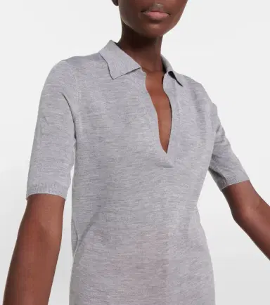 Gabriela Hearst Frank cashmere and silk T-shirt | Thumbnail 4 Gabriela Hearst Frank cashmere and silk T-shirt | Thumbnail 4