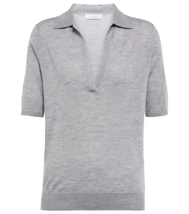 Gabriela Hearst Frank cashmere and silk T-shirt | Thumbnail 1 Gabriela Hearst Frank cashmere and silk T-shirt | Thumbnail 1