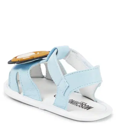 Moschino Kids Baby Teddy Bear leather sandals | Thumbnail 5 Moschino Kids Baby Teddy Bear leather sandals | Thumbnail 5