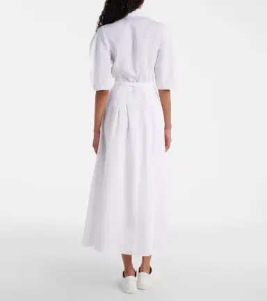 Gabriela Hearst Maude belted linen shirt dress | Thumbnail 3 Gabriela Hearst Maude belted linen shirt dress | Thumbnail 3