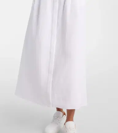 Gabriela Hearst Maude belted linen shirt dress | Thumbnail 4 Gabriela Hearst Maude belted linen shirt dress | Thumbnail 4