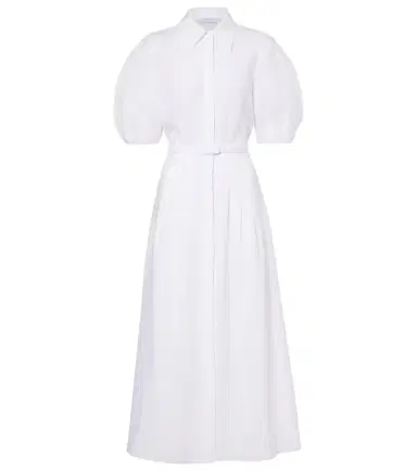 Gabriela Hearst Maude belted linen shirt dress | Thumbnail 1 Gabriela Hearst Maude belted linen shirt dress | Thumbnail 1