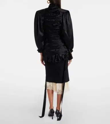 Balenciaga Silk satin blouse | Thumbnail 5 Balenciaga Silk satin blouse | Thumbnail 5