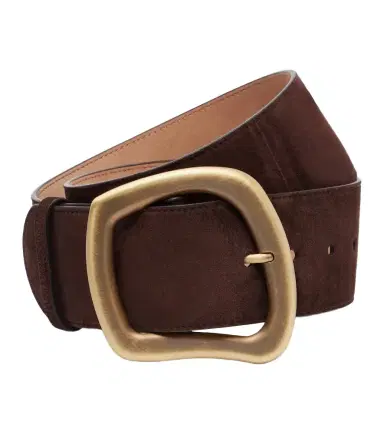 Gabriela Hearst Simone Large suede belt | Thumbnail 1 Gabriela Hearst Simone Large suede belt | Thumbnail 1