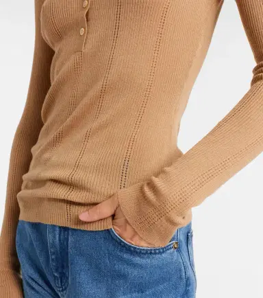 Gabriela Hearst Sophia wool polo sweater | Thumbnail 4 Gabriela Hearst Sophia wool polo sweater | Thumbnail 4