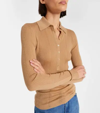 Gabriela Hearst Sophia wool polo sweater | Thumbnail 5 Gabriela Hearst Sophia wool polo sweater | Thumbnail 5