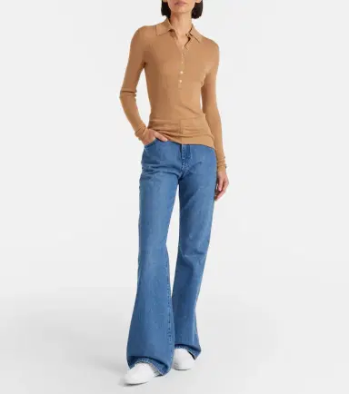 Gabriela Hearst Sophia wool polo sweater | Thumbnail 6 Gabriela Hearst Sophia wool polo sweater | Thumbnail 6