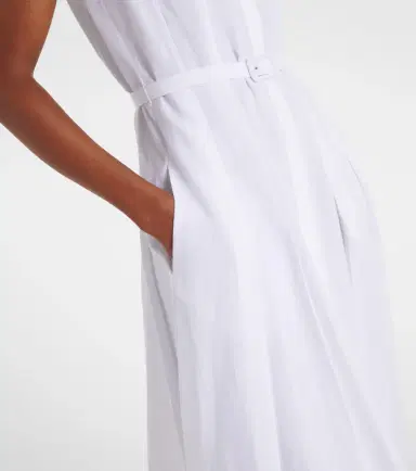 Gabriela Hearst Durand belted linen shirt dress | Thumbnail 3 Gabriela Hearst Durand belted linen shirt dress | Thumbnail 3