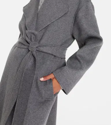 'S Max Mara Hobby virgin wool wrap coat | Thumbnail 5 'S Max Mara Hobby virgin wool wrap coat | Thumbnail 5