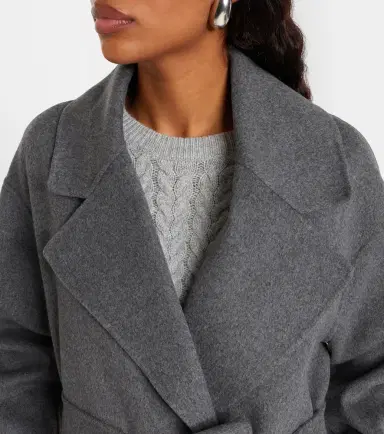 'S Max Mara Hobby virgin wool wrap coat | Thumbnail 6 'S Max Mara Hobby virgin wool wrap coat | Thumbnail 6