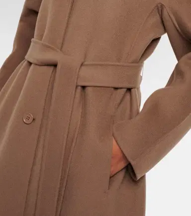 'S Max Mara Dama virgin wool wrap coat | Thumbnail 3 'S Max Mara Dama virgin wool wrap coat | Thumbnail 3