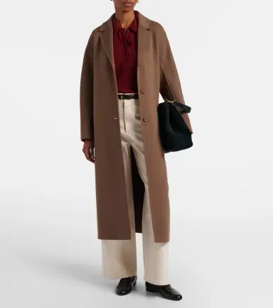 'S Max Mara Dama virgin wool wrap coat | Thumbnail 5 'S Max Mara Dama virgin wool wrap coat | Thumbnail 5