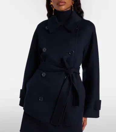 'S Max Mara 'S Max Mara Louise belted double-breasted virgin wool jacket | Thumbnail 4 'S Max Mara 'S Max Mara Louise belted double-breasted virgin wool jacket | Thumbnail 4