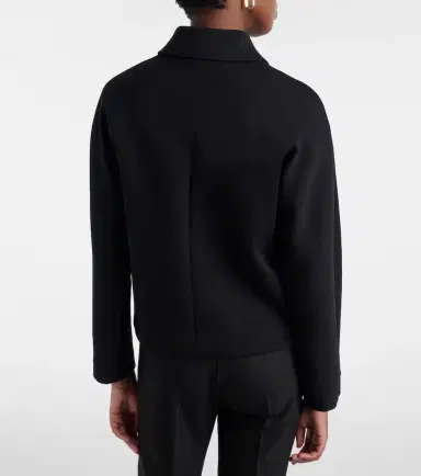 'S Max Mara Armonioso cotton-blend jersey jacket | Thumbnail 4 'S Max Mara Armonioso cotton-blend jersey jacket | Thumbnail 4