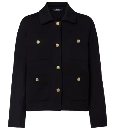 'S Max Mara Armonioso cotton-blend jersey jacket | Thumbnail 1 'S Max Mara Armonioso cotton-blend jersey jacket | Thumbnail 1