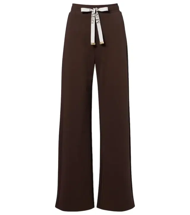 Bali cotton-blend wide-leg sweatpants Bali cotton-blend wide-leg sweatpants
