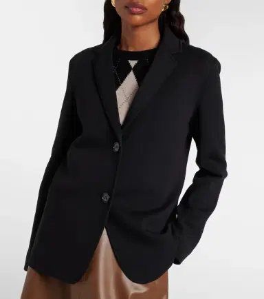 'S Max Mara Matollo cotton-blend jersey blazer | Thumbnail 5 'S Max Mara Matollo cotton-blend jersey blazer | Thumbnail 5