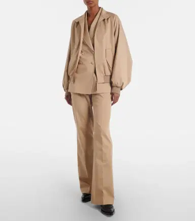 Gabriela Hearst Vesta cotton flared pants | Thumbnail 3 Gabriela Hearst Vesta cotton flared pants | Thumbnail 3