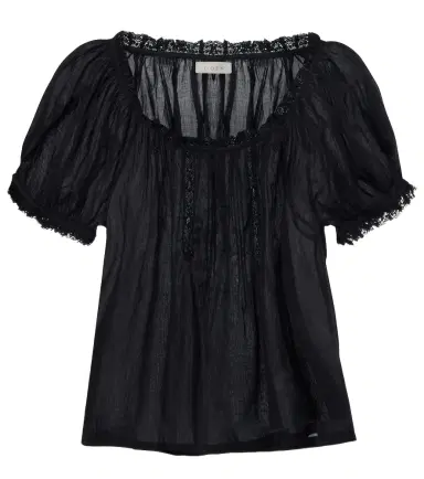 DÔEN Dôen Frederica cotton voile top | Thumbnail 1 DÔEN Dôen Frederica cotton voile top | Thumbnail 1