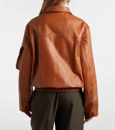 Lemaire Leather blouson jacket | Thumbnail 2 Lemaire Leather blouson jacket | Thumbnail 2