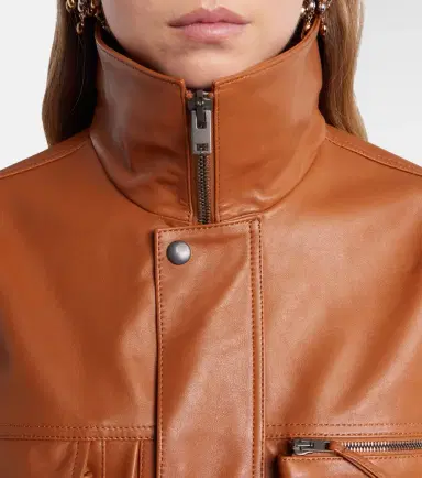 Lemaire Leather blouson jacket | Thumbnail 4 Lemaire Leather blouson jacket | Thumbnail 4