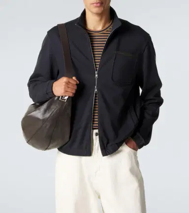 Moncler Cotton-blend zip-up sweater | Thumbnail 3 Moncler Cotton-blend zip-up sweater | Thumbnail 3