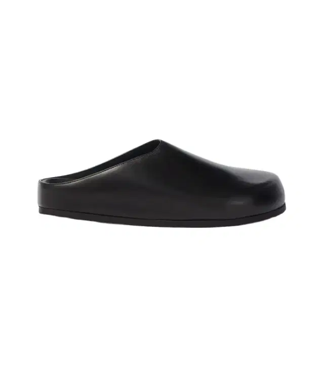Wearing leather mules Wearing leather mules
