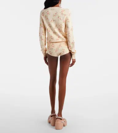 Simone Rocha Floral shorts | Thumbnail 7 Simone Rocha Floral shorts | Thumbnail 7
