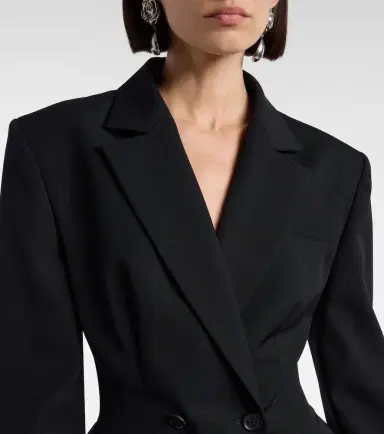 Magda Butrym Peplum wool blazer | Thumbnail 4 Magda Butrym Peplum wool blazer | Thumbnail 4